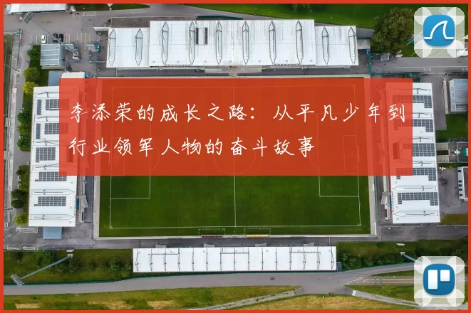 李添荣的成长之路：从平凡少年到行业领军人物的奋斗故事